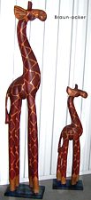 Giraffen aus holz Holzgiraffe