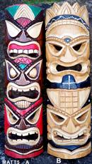 Tiki Totem Maske von Hawaii
